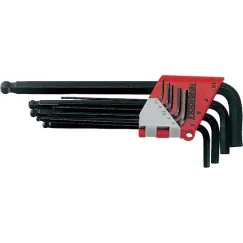 9 Piece Metric Ball Point Hex Key Set